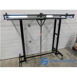 Commercial Folding Metal Coat Rack