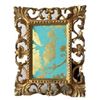 Image 1 : Vintage Gold Ornate Florentine 4ï¿½ x 6ï¿½ Picture Frame, Made in Italy, Easel Frame, Hollywood Rege