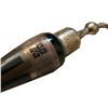 Image 3 : c1920's DeVilbiis Ebony Glass & Silver Overlay Perfume Atomizer