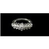 Image 2 : 14kt White Gold & Diamond Anniversary Ring