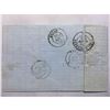Image 2 : 1868 French Original Postmarked Handwritten Envelope with Letter