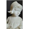 Image 5 : Late 19thc Signed Pochini, Alabaster Child Statue