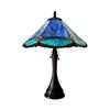 Image 2 : Tiffany-style 2 Light Victorian Table Lamp 17" Shade