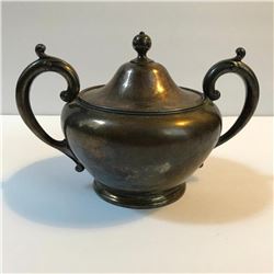 19thc Reed & Barton Silver Plate Lidded Bowl