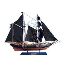 Wooden Ben Franklin's Black Prince Limited Model Ship 24"