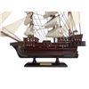 Image 4 : Wooden Calico Jack's The William White Sails Pirate Ship Model 20"