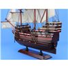 Image 7 : Wooden Mayflower Tall Model Ship 20"