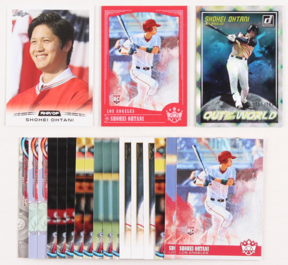 Lot of (20) Shohei Ohtani RC Baseball Cards