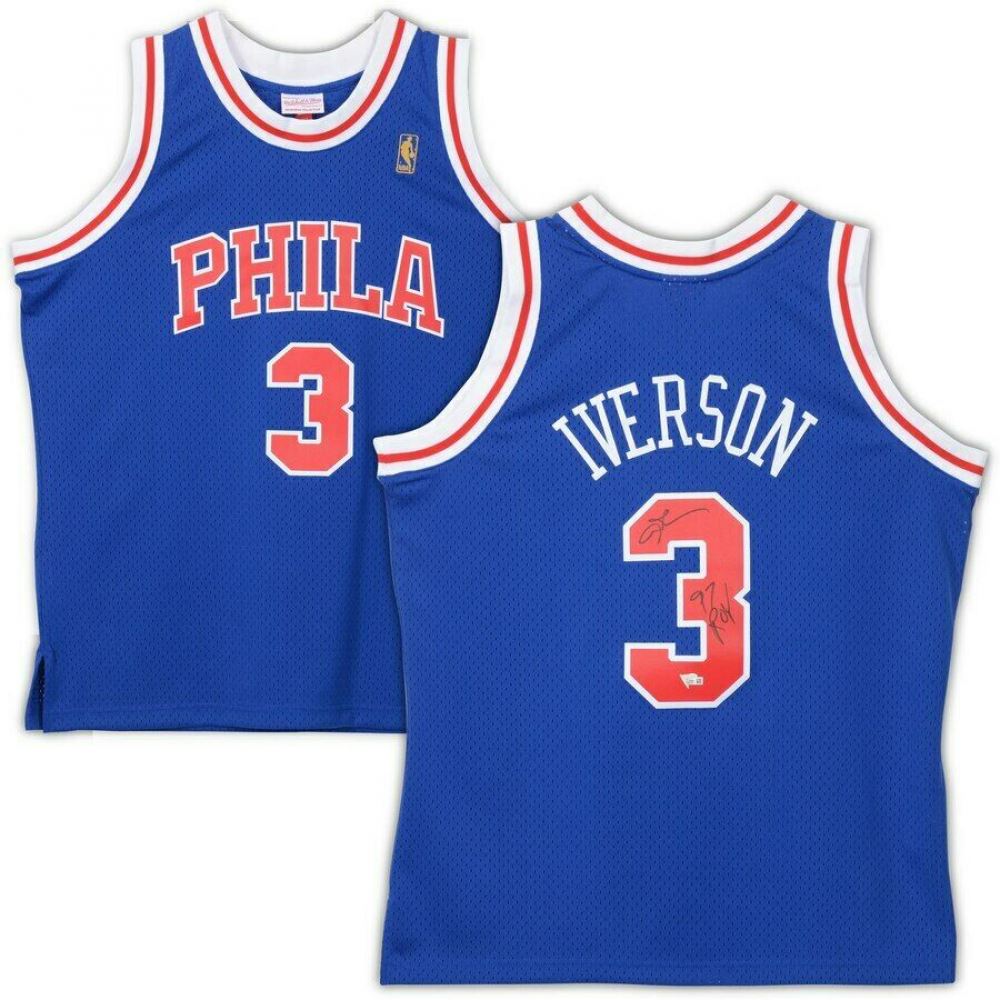 allen iverson philadelphia 76ers jersey