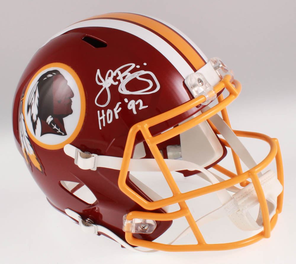 john riggins signed helmet