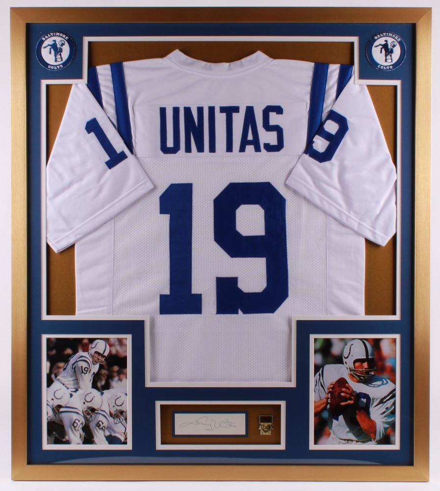 johnny unitas signed jersey