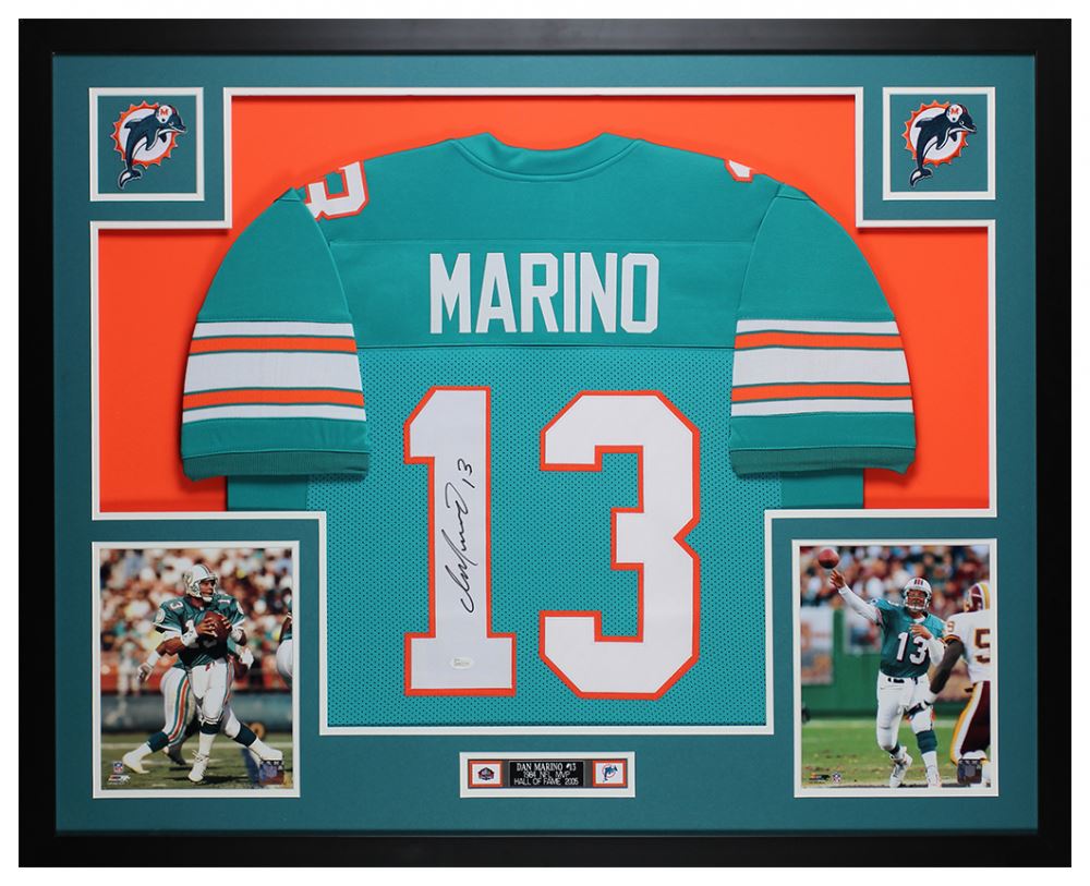dan marino framed jersey