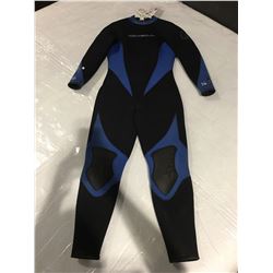 ONEILL SIZE 16 1-PCE WETSUIT - BLACK & BLUE