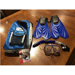 AQUALUNG SPORT PRO ADULT SNORKELING SET