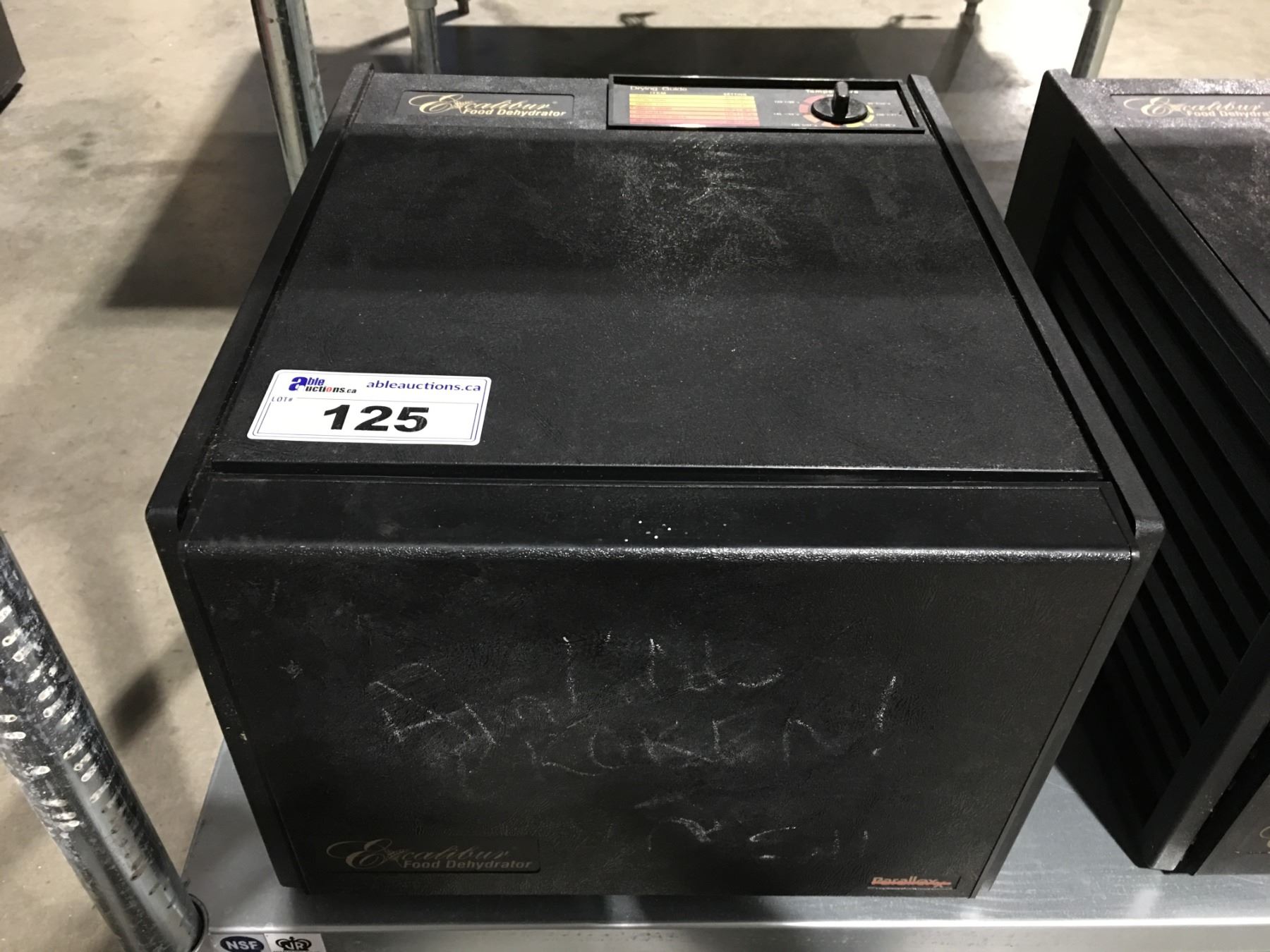 EXCALIBUR FOOD DEHYDRATOR (A) - Able Auctions