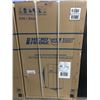 Image 2 : MICRO FRIDGE/BAR COMPACT 2 DOOR REFRIGERATOR WITH FREEZER - BLACK (B)