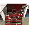 Image 2 : MASTERCRAFT RED TOOL-BOX FILLED WITH ASSTD TOOLS