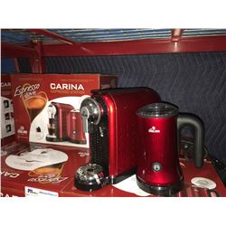 CAFFE CAGLIARI ESPRESSO STATION - CAPSULE COFFEE MACHINE - RED