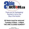Image 1 : ALL ITEMS MUST BE REMOVED BY MONDAY 4:00PM