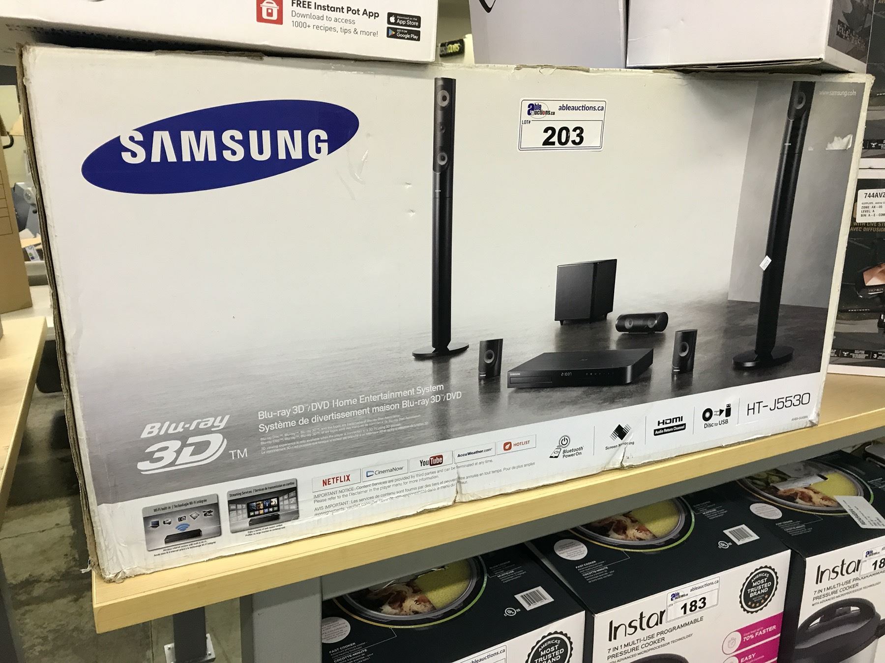 Samsung Ht J5530 Blue Ray 3d Dvd Home Entertainment System