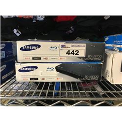 2 SAMSUNG BLU-RAY DISC PLAYERS MODEL BD-J5700