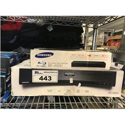 SAMSUNG BLU-RAY DISC PLAYER MODEL BD-J5100 & SAMSUNG UBD-M8500