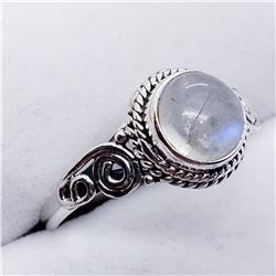 SILVER MOONSTONE (3G) RING