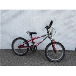 CHILDS RED/SILVER TECHTEAM LAREDO MOUNTAIN BIKE