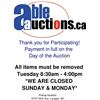 Image 1 : ALL ITEMS MUST BE REMOVED BY TUESDAY 4:00PM *CLOSED SUNDAY & MONDAY*