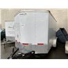Image 2 : 2012 HAULMARK CARGO TRAILER, WHITE, VIN # 16HPB1228CU079550, 12'X7' BOX SIZE, OVERALL LENGTH 16',
