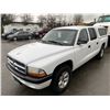 Image 1 : 2004 DODGE DAKOTA, WHITE, QUAD CAB PICKUP, GAS, AUTOMATIC, VIN#1D7HL38K14S700028, 205,228KMS,