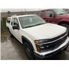 Image 2 : 2004 CHEVROLET COLORADO, 2DR EXT CAB, WHITE, GAS, AUTOMATIC, VIN#1GCDT196X48224812, 191,162KMS,