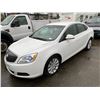 Image 1 : 2015 BUICK VERANO, WHITE, GAS, AUTOMATIC, VIN#1G4PN5SKXF4202935, 44,612KMS,