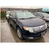 Image 2 : 2008 FORD EDGE, BLUE, 4DRSW, GAS, AUTOMATIC, VIN#2FMDK49C18BB25725, 282,739KMS,