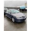 Image 2 : 2007 MAZDA 3, 4DRHB, GREY, GAS, MANUAL, VIN#JM1BK343071756814, 222,394KMS,