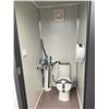 Image 2 : BRAND NEW MOBILE PORTABLE DOUBLE TOILET WITH TOILET & SINK