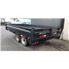 Image 2 : 2007 PJ TRAILER DUMP TRAILER, BLACK VIN # 4P5D8142071096217