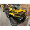 Image 2 : YELLOW CFORCE CF500AU-7S GAS POWERED 4X4 QUAD