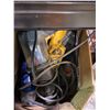 Image 2 : SHELF OF ASSORTED FASTNERS & GRINDER AND MISC TOOLS