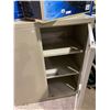 Image 2 : BEIGE DOUBLE DOOR 3 TIER METAL STORAGE CABINET