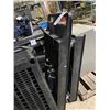 Image 2 : BLACK HEAVY DUTY ULINE RESIN 2 TIER  36" X 24" MOBILE CART (DAMAGED END) WASTE BIN AND 5 TIER RESIN