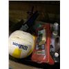 Image 2 : SHELF OF ASSORTED HARDWARE AND MISC TOOLS