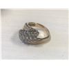 Image 2 : LADIES 14K WHITE & YELLOW GOLD RING CONTAINING 21 DIAMONDS - APPRAISED VALUE $8725.00
