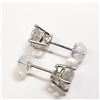 Image 2 : 14K DIAMOND (2CT) EARRINGS