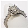Image 1 : 14K DIAMOND (1.1CT) RING