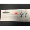 Image 3 : 18K TANZANITE (6.2CT) DIAMOND (0.07CT) EARRINGS