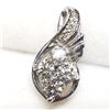 Image 2 : 14K DIAMOND (0.74CT) PENDANT