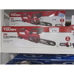 HYPERTOUGH 20V 10" CORDLESS CHAINSAW