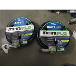 2 RAY PADULA HEAVY DUTY INFINIFLO PLATINUM 50' NO-KINK HOSES