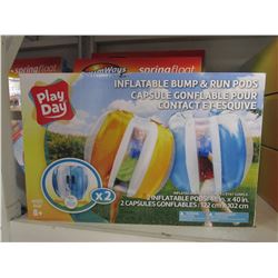 PLAYDAY INFLATABLE BUMP & RUN POD CAPSULES